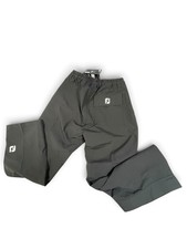 DryJoys by FootJoy Rain Golf Pants Men's XS Black Waterproof Hydrolite Outerwear picture