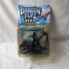 DRAGON FLYZ FIST FORCE BLUEBEAM 1996 GALOOB TOYS NEW ON CARD 1996 launcher picture