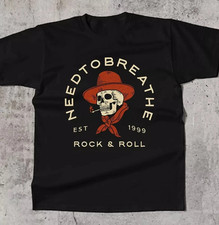 New NEEDTOBREATHE Gift Unisex S-5XL Shirt Black Cotton K1696 picture