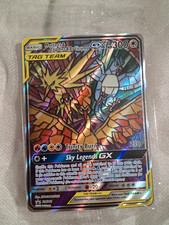 Pokémon TCG Moltres & Zapdos & Articuno GX TAG TEAM Promo Holo SM210 300 HP picture