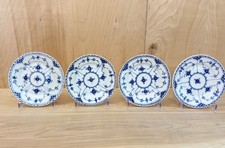 4 x ROYAL COPENHAGEN Blue Fluted 