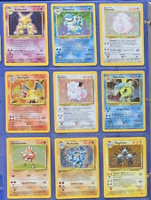 Base Set Pokemon Card (1) Guaranteed Vintage Authentic WOTC 1999 Gen 1 and Gen 2 picture