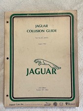 Jaguar Collision Guide 1971-83 manual Complete Part numbers for XJ6 12 XKE  XJS picture