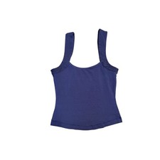 Maeve by Anthropologie Navy Ribbed Strap Tank Top – Size XS picture