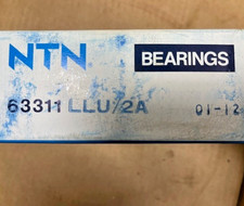 63311-LLU/2A NTN DEEP GROOVE BALL BEARING - DOUBLE SEALED picture