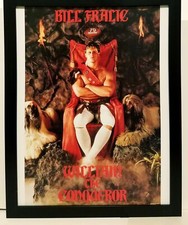 Bill Fralic Falcons Costacos Brothers 8.5x11 FRAMED Print Vintage 80s Poster picture