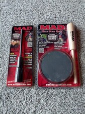 New  Hard To Find Turkey Game Call MAD Super Slate MD-331 & MAD Resin Rod MD-321 picture