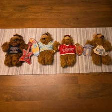 Vintage 1988 ALF Burger King Full Body Hand Puppets Lot Of 4 Complete Set W/Tags picture