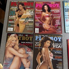 Full Year 2006 PLAYBOYS Magazines missing September  picture