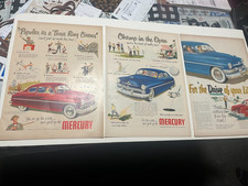 Vintage 1950's, 1960's, 1970's  Mercury Ads picture