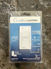 Lutron Caséta Wireless 120V Outdoor Smart Dimmer - White (PD-5ANS-WH-R) picture