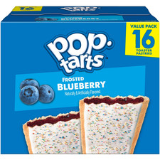 Pop-Tarts Toaster Pastries, Breakfast Foods, Kids Snacks, Value Pack, Frosted Bl picture