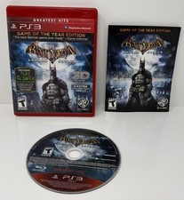 Batman: Arkham Asylum: Game of the Year (Sony PlayStation 3 PS3) Complete picture