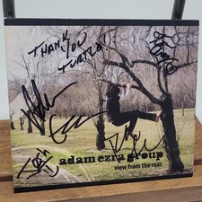 ADAM EZRA GROUP VIEW FROM THE ROOT CD BAND SIGNED RARE RELEASE OOP picture