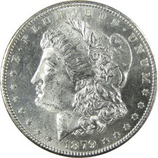 1879 S Rev 79 Morgan Silver Dollar Uncirculated Mint State SKU:I27079 picture