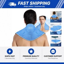 REVIX Neck Ice Pack Wrap – Reusable Hot Cold Gel Pack for Neck and Shoulder picture