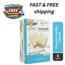 Power Crunch Original Protein Energy Bars, French Vanilla Cream, 1.4 oz, 5 Count picture