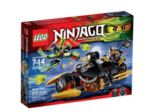 LEGO NINJAGO: Blaster Bike (70733) - missing one minifigure picture