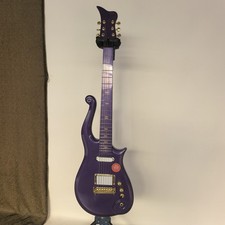 Prince Symbol Cloud Electric Guitar Arrow Inlay SH Pickups Gold Hardware Purple picture