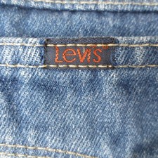Vintage Levis Blue Tab Jeans Womens 30x30 Blue Straight Leg High Rise Denim 70s picture