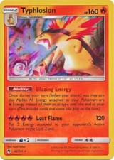 Pokemon TCG SM Lost Thunder 42/214 Typhlosion Rare Holo Card picture
