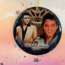 Elvis Presley The Guest House at Graceland Acrylic Christmas Ornament Official picture