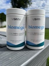 Latest upgraded USANA Biomega Premium Omega-3  fish oil (2 packs) EXP 08/27 picture