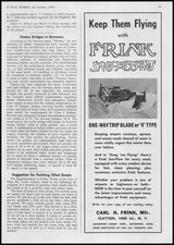 1942 Carl H. Frink Clayton New York V-Type Sno-Plows Vintage Print Ad picture