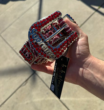 Supreme X B.B Simone red bandana belt size M. picture