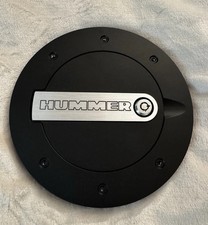 DefenderWorx Hummer H2 Fuel Door H2PPT08060 Black Two-Tone Lockable picture
