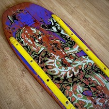 Original 1989 Jeff Kendall Snake Skateboard Deck Vintage OG Santa Cruz NOS picture