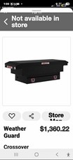 Brand New 66” Weather guard Cross Over Tool Box picture