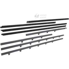 1961-64 Chevy Bel Air; Inner and Outer Windowfelt Set; 4 Door Sedan picture