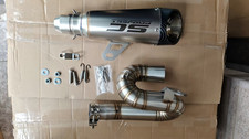 For Triumph Street Triple RS R 765 2017-2023 Exhaust Link Pipe Slip on Muffler picture