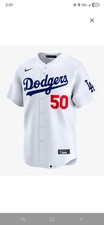 Men's Mookie Betts Los Angeles Dodgers Dri-Fit ADV MLB Limited Jersey picture