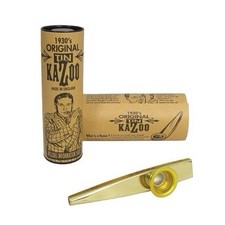 Original Tin GOLD Kazoo Made From The Original 1930's Tooling New In Package picture