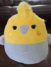Charlize The Cockatiel 24” Jumbo Squishmallow RARE Bird Squishy Plush Cocky picture