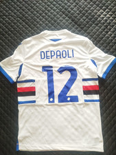 Sampdoria 2020/21 Away Macron #12 Depaoli Football Soccer Jersey Shirt XL picture