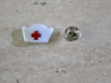  LAPEL PIN BROOCH NURSE HAT, NURSE,JACKET, MEDICAL,OFFICE,NICU,ICU,ONCOLOGY,ER picture