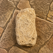 250g Holy Land Stone Jerusalem Blessed at Golgotha Tomb of Christ Christian Gift picture