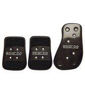 Sparco Carbon Fiber Pedal Kit Part 03783L for Automotive Performance picture