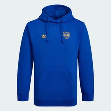 BOCA JUNIORS HOODIE ORIGINALS 2024 - ADIDAS OFFICIAL IL1048 - ASK FOR SIZES picture