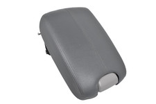 2008-2012 Honda Accord Center Console Gray Leather Armrest Lid picture