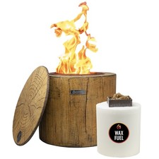El Fuego Wax Fire Pit - Instant Heat, No Smoke, Low Maintenance, Original picture