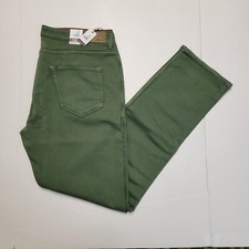 New JOHNNIE-O Terry Casual 5 Pocket Pants Men's 40x34 40 Cotton OLIVE Green $178 picture