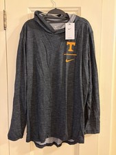 Nike Tennessee Volunteers T-shirt Gray Large Long Sleeve Hooded picture