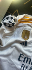 ADIDAS REAL MADRID LUKA MODRIC #10 WHITE SOCCER JERSEY SHIRT XL picture