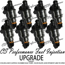 OEM Bosch UPGRADE Fuel Injectors Set (8) for 89-98 Land Rover 3.9 4.0 4.2 4.6 V8 picture
