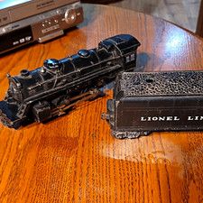 Lionel O Gauge Lionel Lines Steam Locomotive Analog Black w Tender picture