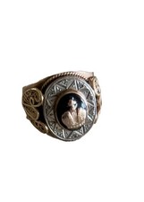 MENS CUSTOM MADE 14K ROSE GOLD RING Size 9-91/2 picture